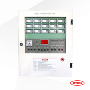 APPRON Fire Alarm Control Panel 15 Zone SHP-TL White 01