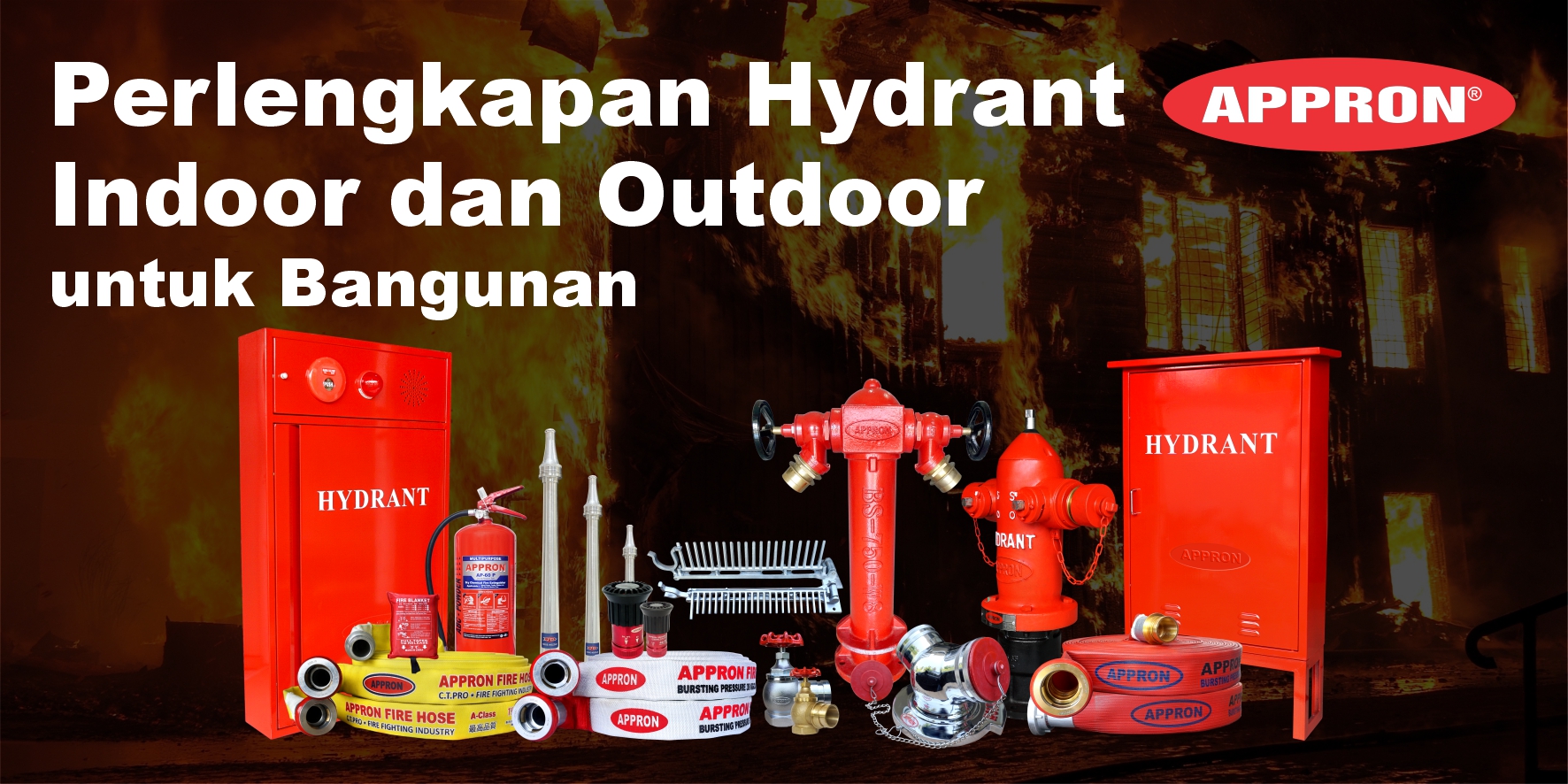Perlengkapan Hydrant Indoor dan Outdoor untuk Bangunan